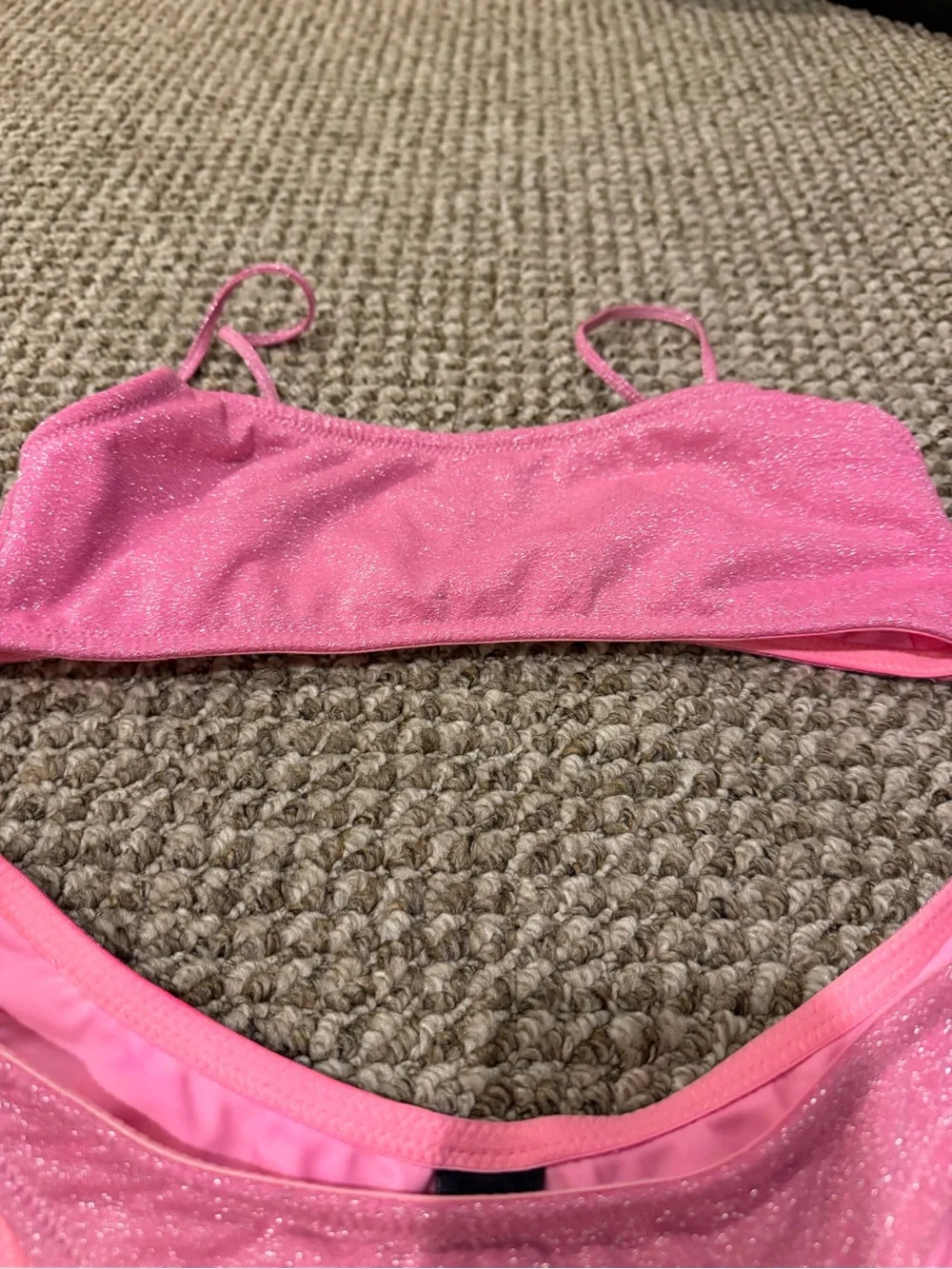 Triangl Sparkle Pink Bikini Set!